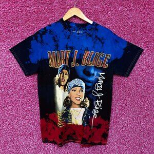 Mary J Blige The What Tie Dye Rap Tshirt size small